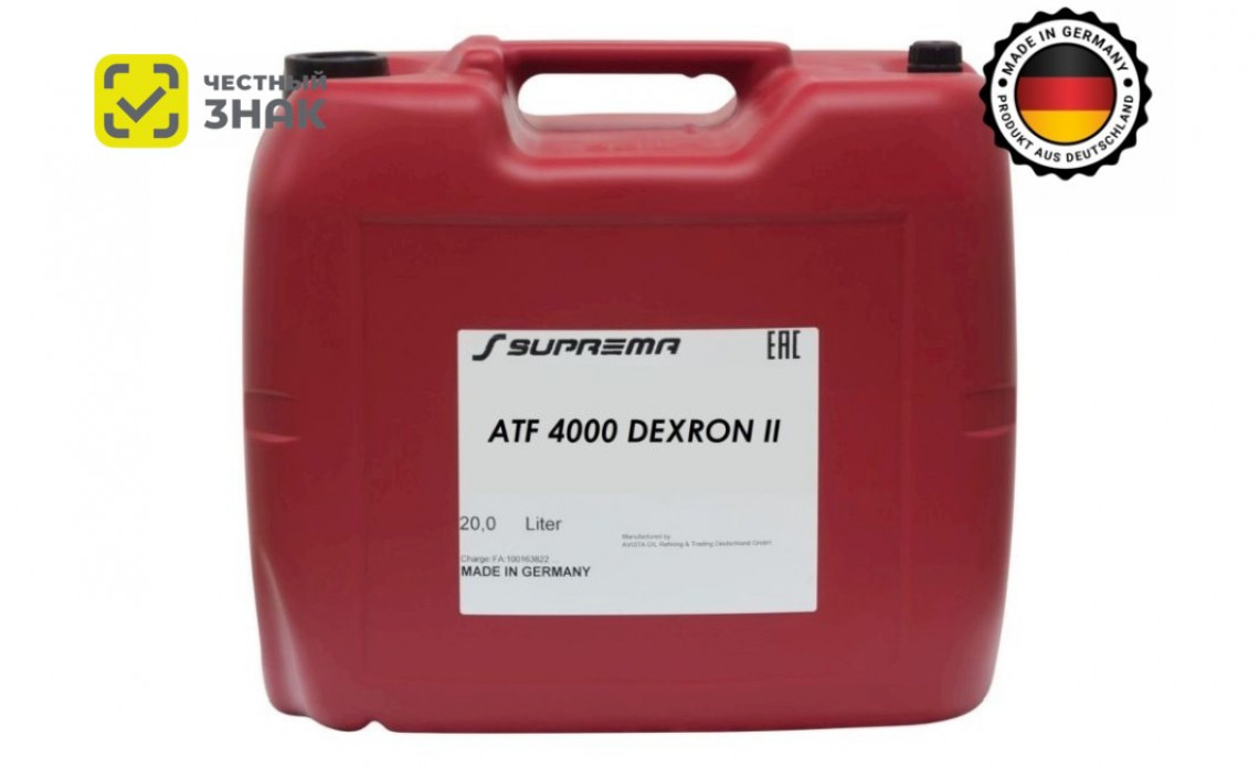 ATF 4000 DEXRON II/III, 20л