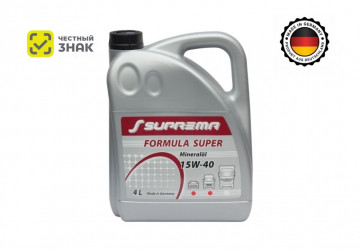Formula Super 15W-40, Минеральное, 4л